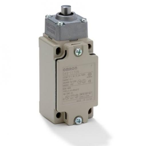 Omron D4B Plunžr Koncový spínač 1 NO/1 NC IP67 Kov
