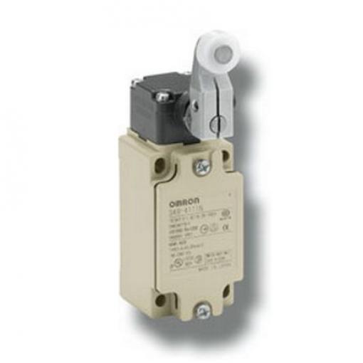 Omron D4B Páka s válečkem Koncový spínač 1 NO/1 NC IP67 Kov