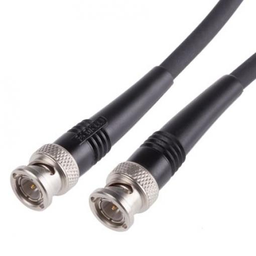 Koaxiální kabel, řada: Cable Assembly, Černá Vnější, A: BNC Vnější, B: BNC 1 m Radiall