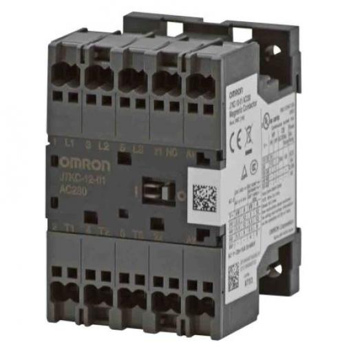 Omron 1 NO Stykač napětí ve vinutí 230V ac 3pólový 5.5 kW s 3 NO kontakty 230V ac, rozsah: J7KC