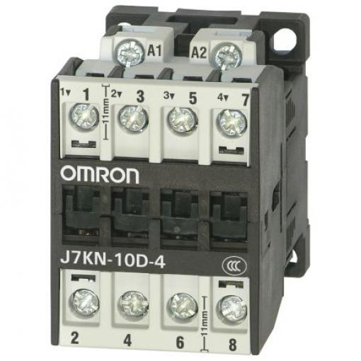 Omron Integrované Stykač napětí ve vinutí 230V ac 4pólový 25 A 4 kW s Šroub kontakty, rozsah: J7KN 4P