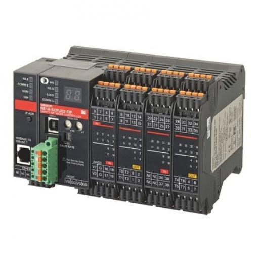 Bezpečnostní kontrolér, rozsah: NE1A LED displej 40 8 24V Omron