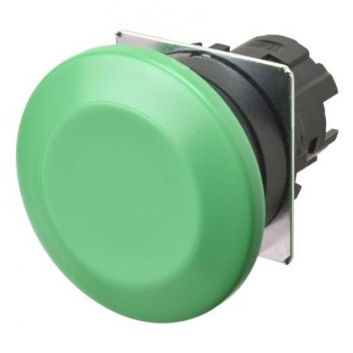 Omron Hlava tlačítka, řada: A22N Zelená Okamžité, průměr výřezu: 22 mm IP66, IP67, IP69K