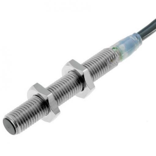 Omron Snímač přiblížení E2A-S08LS02-WP-B2 2M Válec se závitem M8 200 mA E2A IP67 PnP 1 kHz 2 mm 32 V dc