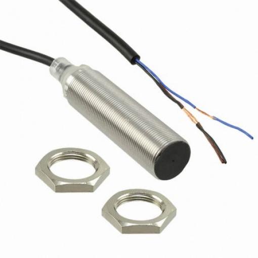 Omron Snímač přiblížení E2B-M18LS08-WP-C1 2M Válec se závitem M18 200 mA E2B IP67 NPN 500 Hz 8 mm 30 V dc
