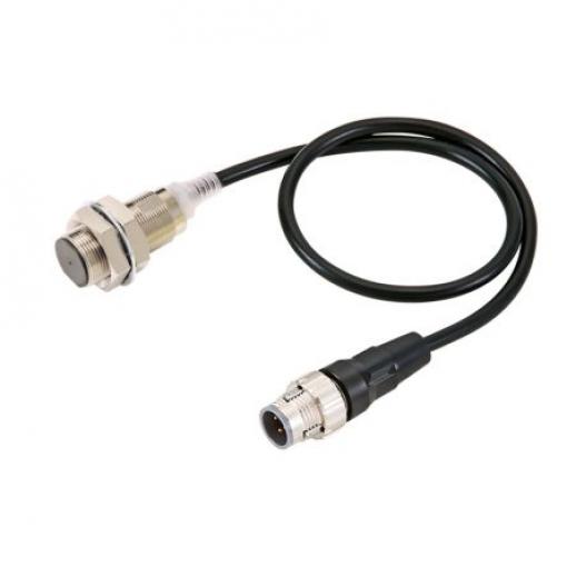 Omron Snímač přiblížení E2E-X12B1T18-M1TJ 0.3M Válec se závitem M18 100 mA E2E IP67 PnP 500 Hz 12 mm 30 V dc