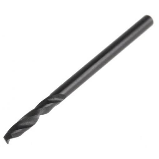 Vrták, celková délka: 38 mm, HSS 2 mm, počet kusů: 10 Obyčejný dřík 2 mm RS PRO