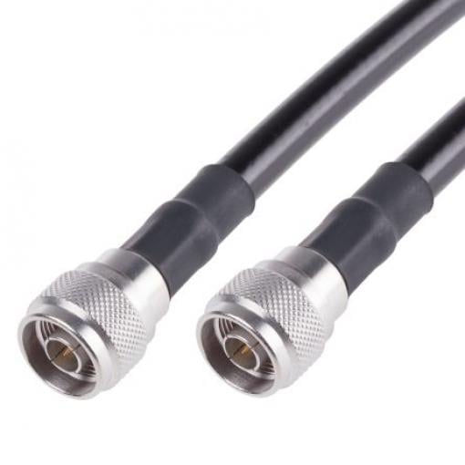 Koaxiální kabel, řada: Cable Assembly, Černá Vnější, A: Typ N Vnější, B: Typ N 1 m Radiall
