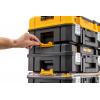 Přihrádková krabice 10 přihrádek Žlutá, Polykarbonát Nastavitelné přepážky 119 mm x 440mm x 332 mm DeWALT