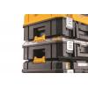 Přihrádková krabice 10 přihrádek Žlutá, Polykarbonát Nastavitelné přepážky 119 mm x 440mm x 332 mm DeWALT