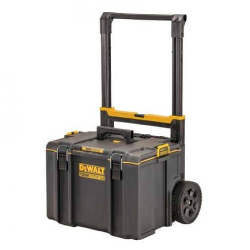 Box na nářadí barva Černá, Plastové Mobilní úložiště 1zásuvkový Na kolečkách DeWALT, výška: 685 mm, délka: 500 mm 554 mm