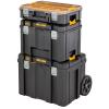 Box na nářadí barva Černá, Plastové Na kolečkách DeWALT, výška: 635 mm, délka: 512 mm 512 mm