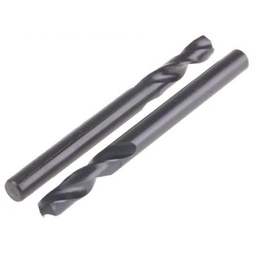 Vrták, celková délka: 66 mm, HSS 5.5 mm, počet kusů: 10 Obyčejný dřík 5.5 mm RS PRO