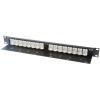 Propojovací pole RJ Cat5e, počet portů: 16portový RJ45 UTP 1 U RS PRO