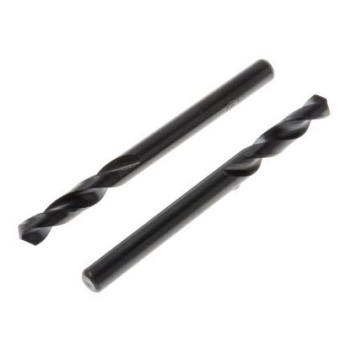 Vrták, celková délka: 62 mm, HSS 5 mm, počet kusů: 10 Obyčejný dřík 5 mm RS PRO