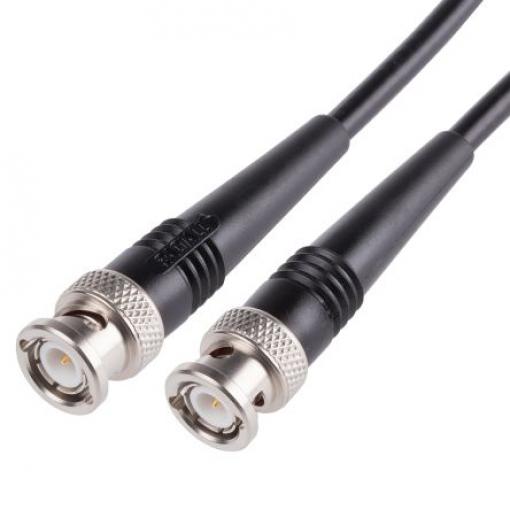 Koaxiální kabel, řada: Cable Assembly, Černá Vnější, A: BNC Vnější, B: BNC 500 mm Radiall