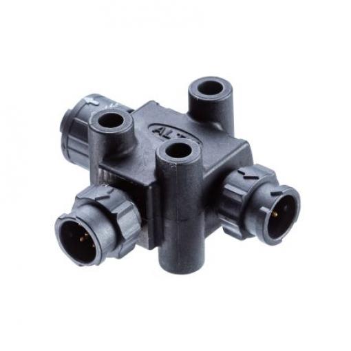 Amphenol Industrial Adaptér pro kulaté konektory, řada: LTW X-Lok, orientace těla: T 5 Vnitřní, 85 °C 5, 0 °C, materiál