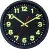 EUROTIME 53861-05 DCF nástěnné hodiny 30 cm x 50 mm, černá
