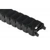 Kabelové rozdvojky, řada: 17, e-chain Igumid G barva Černá 60.5mm x 39 mm x 1 m, min. poloměr ohybu 75 mm Igus