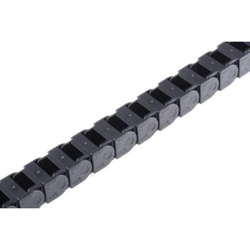 Kabelové rozdvojky, řada: e-chain Igumid G barva Černá 24.2mm x 19.3 mm x 1 m, min. poloměr ohybu 38 mm Igus
