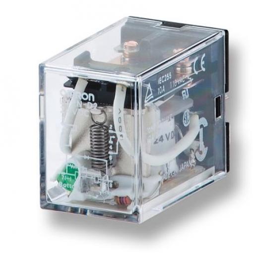 Omron Výkonové relé DPDT 10 A 110 V ac LY2N