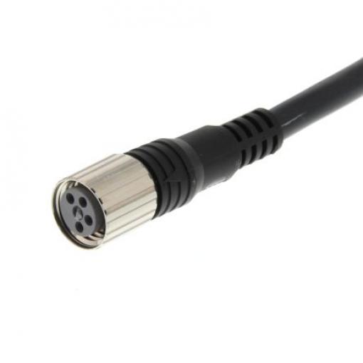 Kabel ovladače snímače, A: Vnitřní, A: M8 4, B: Bez koncovky, 125V, IP67, řada: XS3F Omron 2 m