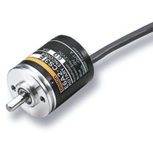 Přírůstkový kodér, řada: E6C2 Přírůstkové Linkový budič 5V dc 6000 rpm 1000 ppr IP64 Omron 6 mm