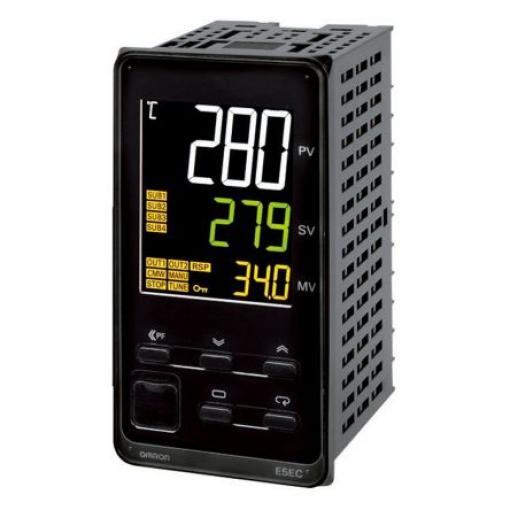 Omron PID regulátor teploty, řada: E5EC Montáž do panelu, 55 °C, -10 °C 3, počet výstupů: 4, výstup: Polovodičové relé