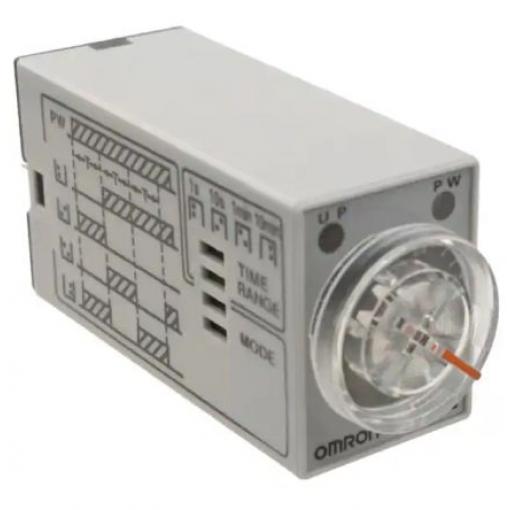 Omron Časovací relé, řada: H3YN Lišta DIN DPDT 2kontaktové 24 V dc 24 V ac Multifunkční funkce zásuvné 0.1 s to 10 min