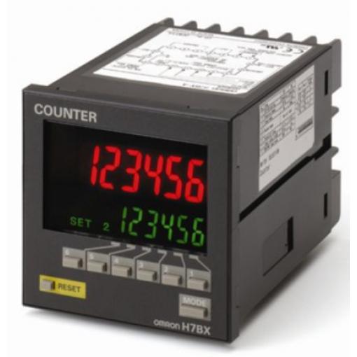 Čítač H7BX-AD1 Čítač Omron 6 7segmentový displej LCD 30 Hz 240V ac