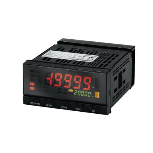 Omron Digitální panelový multifunkční měřič Digitální inverzní 7místný LCD displej (LED podsvícení), výška výřezu: 14.2