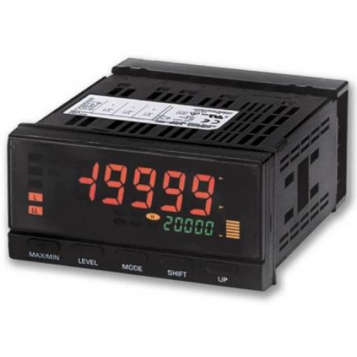 Omron Digitální panelový multifunkční měřič Digitální inverzní 7místný LCD displej (LED podsvícení), výška výřezu: 14.2