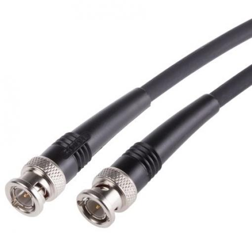 Koaxiální kabel, řada: Cable Assembly, Černá Vnější, A: BNC Vnější, B: BNC 500 mm Radiall