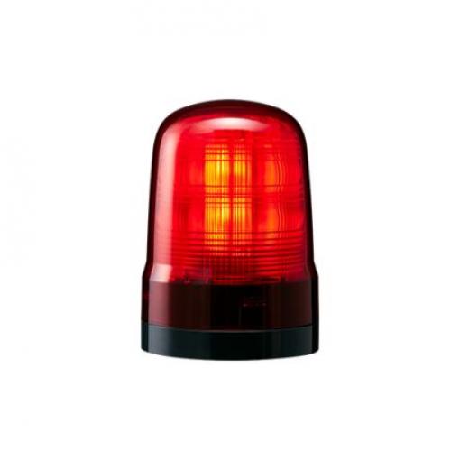 Patlite LED maják, řada: SF barva Červená LED 240V ac 0.08A, 0.19 A Základna KN61000-6-2, EN61000-3-3, EN61000-6-4,