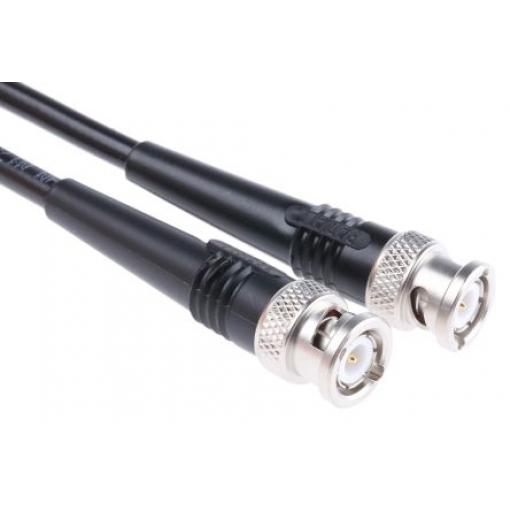 Koaxiální kabel, řada: Cable Assembly, Černá Vnější, A: BNC Vnější, B: BNC 1 m Radiall