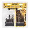 Sada bitů vrtáků, HSS-G, počet kusů: 23 Otáčecí DeWALT Více materiálů, max. velikost: 12 mm, min. velikost: 1 mm