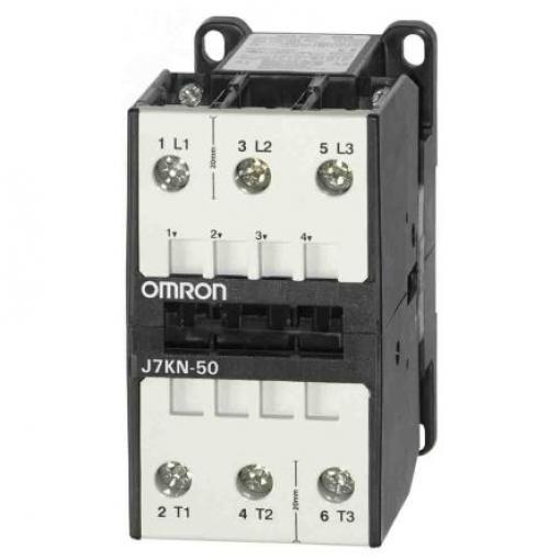 Omron Stykač napětí ve vinutí 24V ac 3pólový 10 A 11 kW s 3 NO kontakty 24V ac, rozsah: J7KN 3P