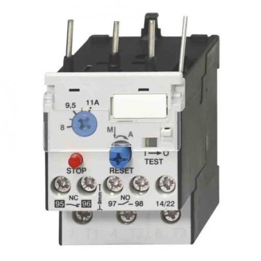 Omron Relé na přetížení, rozsah: J7TKN s Automaticky a ručně resetováním a hodnotami FLC motoru 6A, 9 A 9A 15 kW 24V dc