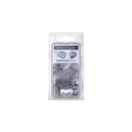 Dělený konektor (izolační svorka), řada: HelaCan Plus Mini Neizolované, max. AWG: 14 AWG, min. AWG: 14 AWG barva Čirá