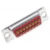 FCT from Molex Konektor D-Sub, počet kontaktů: 15, orientace těla: Rovný, Montáž do panelu Vnitřní, D-SUB, 250V, A