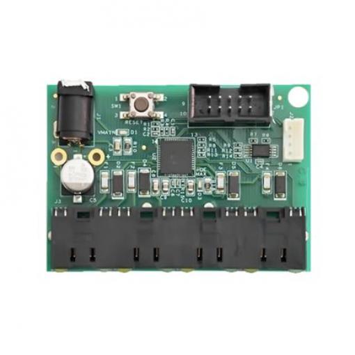Vývojová sada pro řízení napájení PSE AT Napájení PoE (Power over Ethernet) Microchip PD69104B1, pro použití s: PD69104