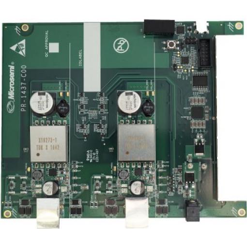 Vývojová sada pro řízení napájení PD-PSE Napájení PoE (Power over Ethernet) Microchip PD69208M, PD69200, pro použití s: