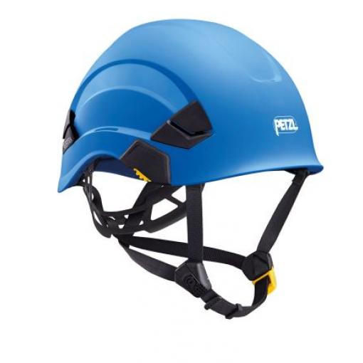 Petzl Ochranná přilba EN 12492, EN 397, EN 50365, Modrá, ABS Včetně řemínku přes bradu Integrovaný potní pásek