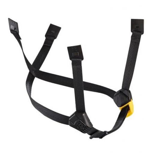 Petzl, Černá Řemínek pod bradu, Polyester, Nylon, Polykarbonát