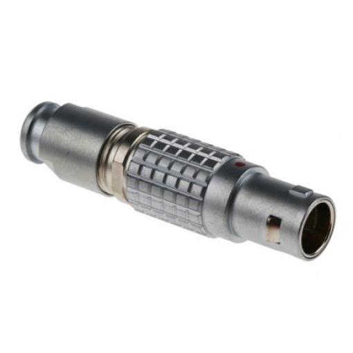 Kulatý konektor, počet kontaktů: 4, Kabel, velikost: 12 mm LEMO, pohlaví kontaktu: Vnější, orientace těla: Rovný