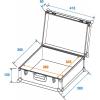 Roadinger FOAM GR-3 30126215 univerzální transportní kufr (d x š x v) 360 x 415 x 180 mm