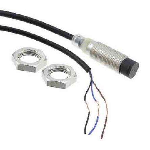 Omron Snímač přiblížení E2B-M12KN05-WP-C1 2M Válec se závitem M12 200 mA E2B IP67 NPN 800 Hz 5 mm 30 V dc