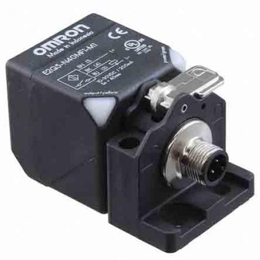 Omron Snímač přiblížení E2Q5-N40ME3-M1 Blok M12 200 mA E2, E5 IP67 NPN 150 Hz 40 mm 30 V dc