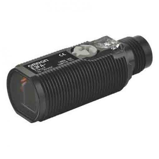 Omron Fotoelektrický snímač, řada: E3FA Válcovitý, výstup: NPN Difuzní