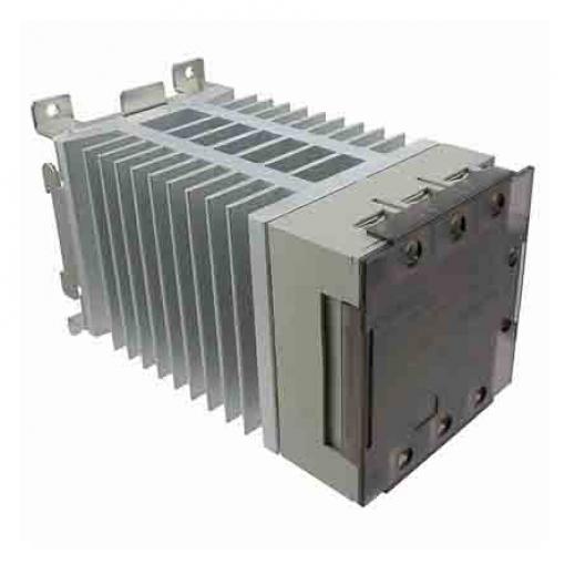 Omron Polovodičové relé 3fázové 25 A Lišta DIN NC 480 V ac G3PE 24V